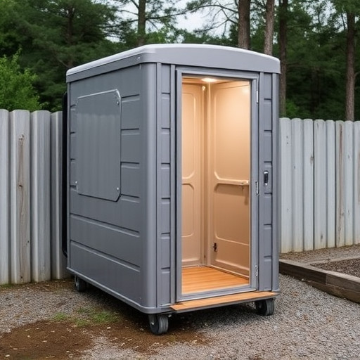 portable restroom
