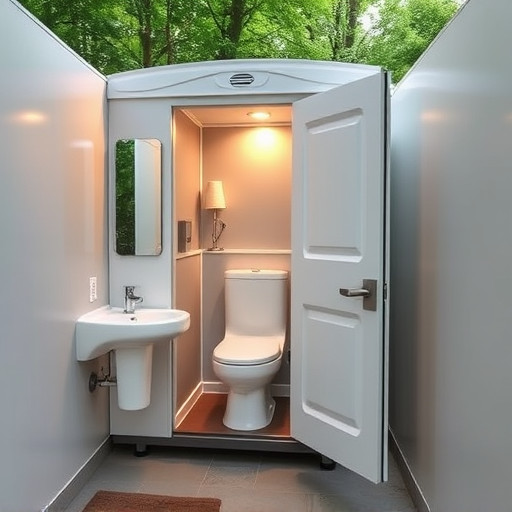 portable restroom