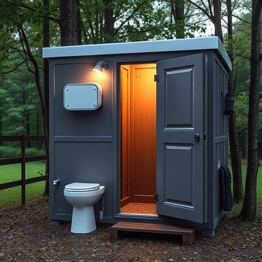 portable restroom