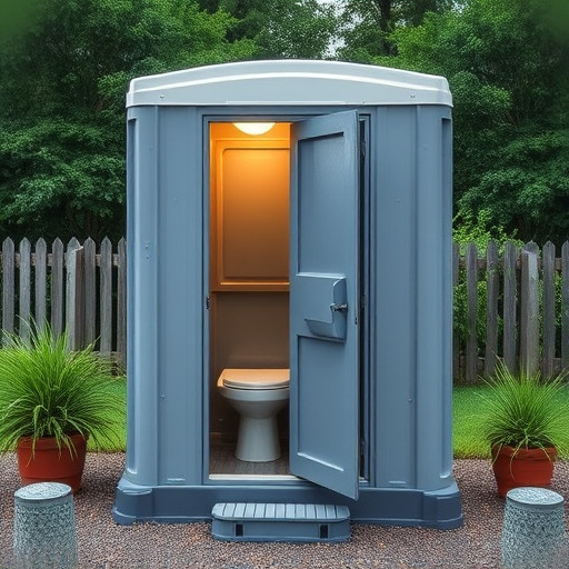 portable restroom