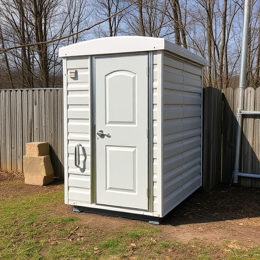 portable restroom
