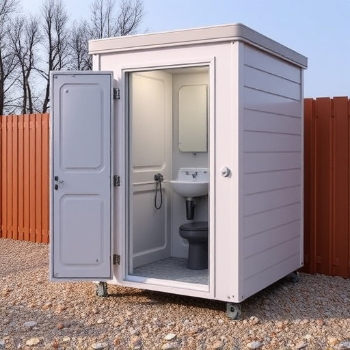 portable restroom