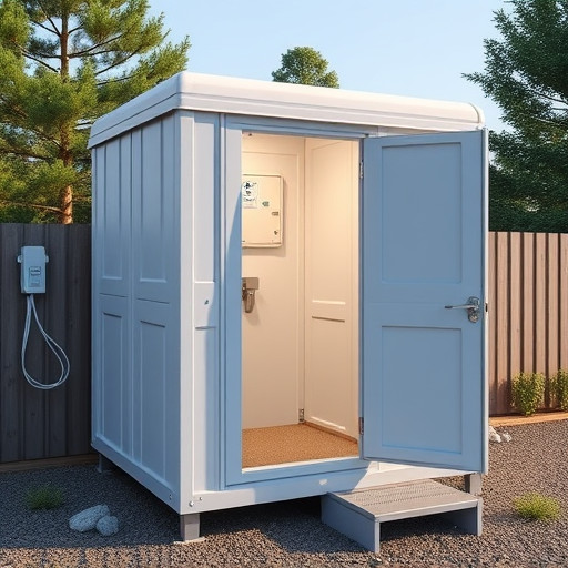 portable restroom
