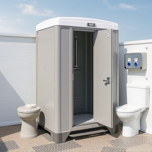 portable restroom