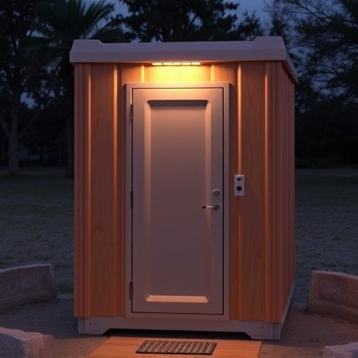 portable restroom