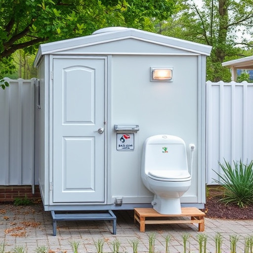 portable restroom