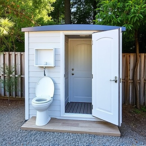 portable restroom