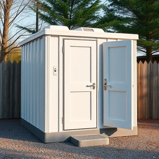 portable restroom