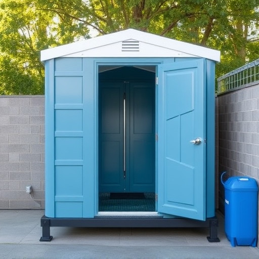 portable restroom