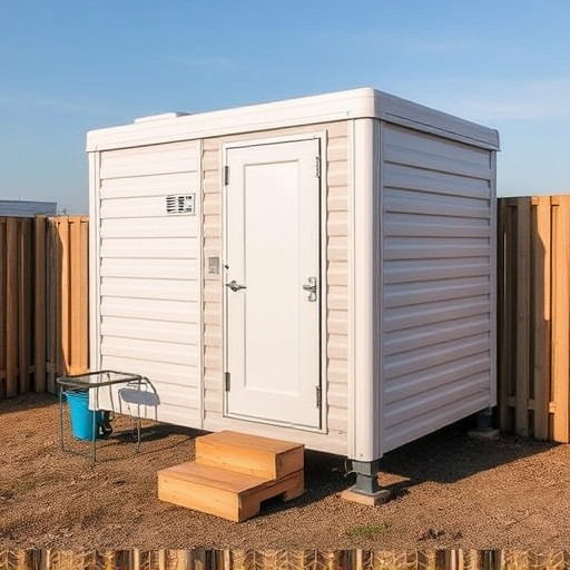 portable restroom