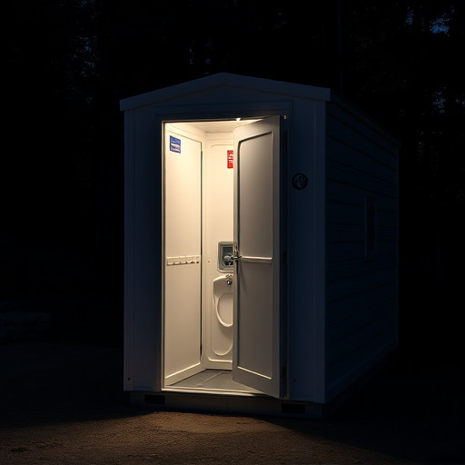 portable restroom