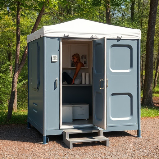 portable restroom