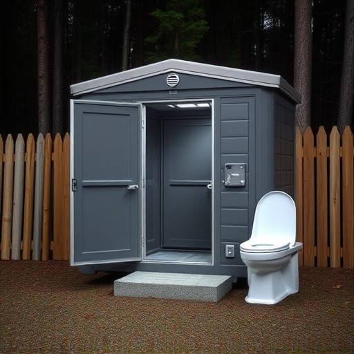 portable restroom