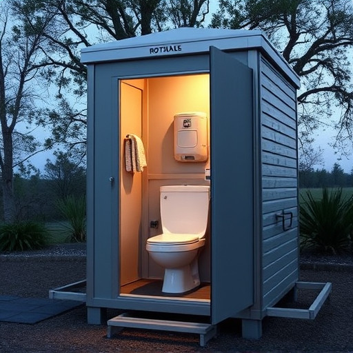 portable restroom