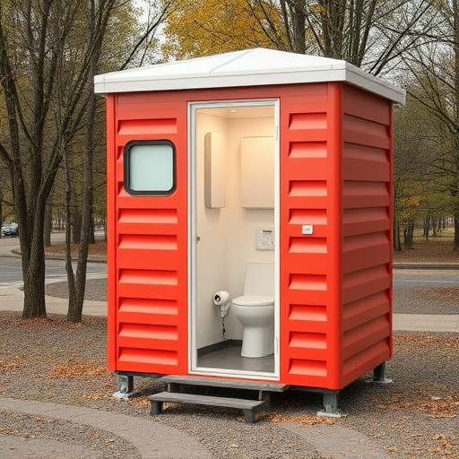 portable restroom