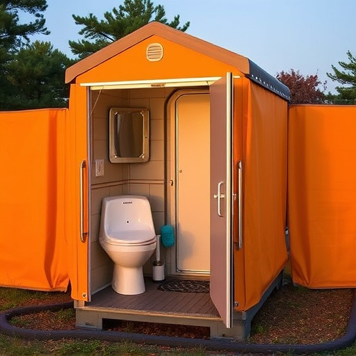 portable restroom