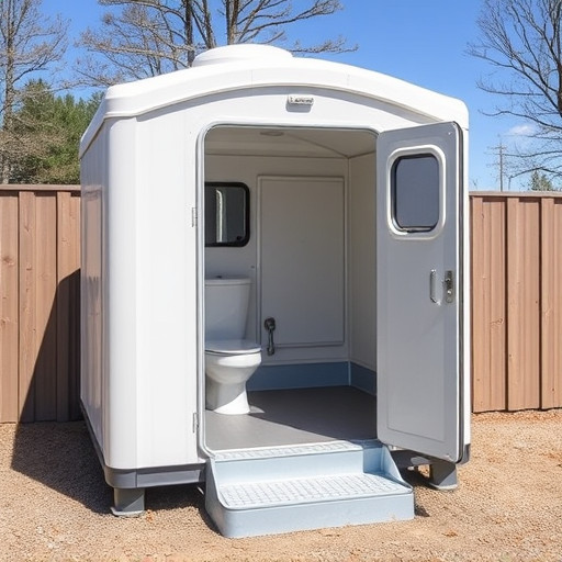 portable restroom