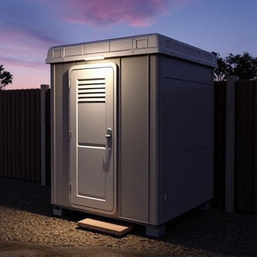 portable restroom