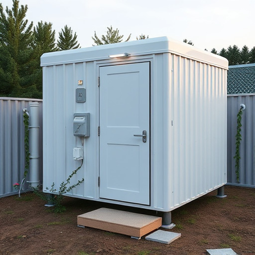 portable restroom