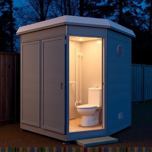 portable restroom