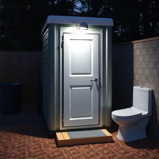 portable restroom