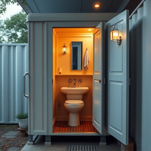 portable restroom