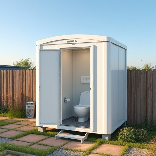 portable restroom