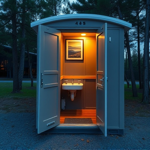 portable restroom