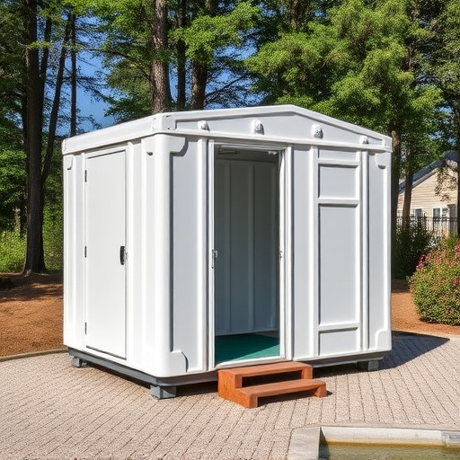 portable restroom