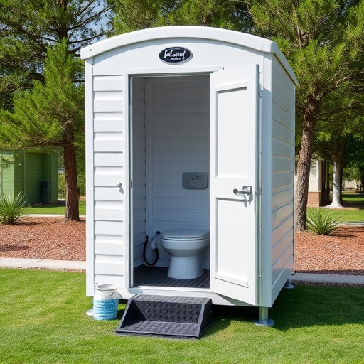 portable restroom