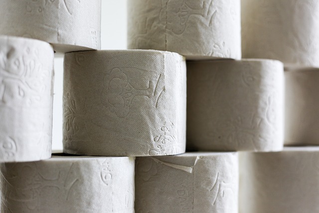 Eco-friendly toilet paper and hand sanitizer dispensers