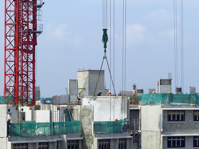 Portable Toilet Construction Site