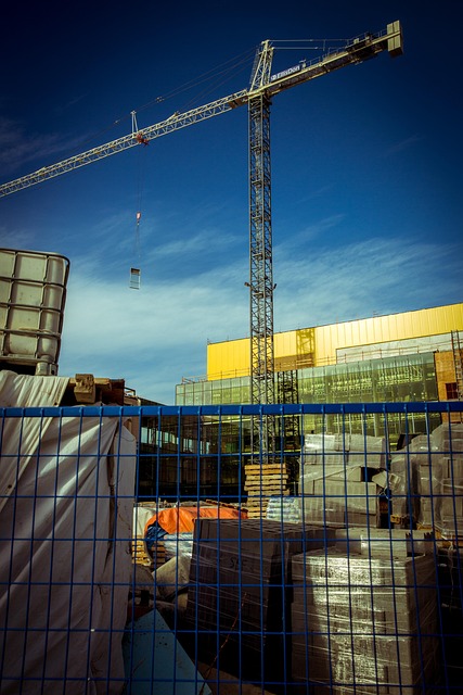 Portable Toilet Construction Site