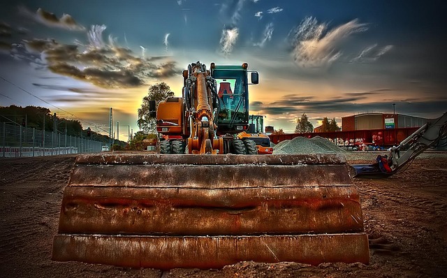 Portable Toilet Construction Site