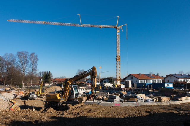 Portable Toilet Construction Site